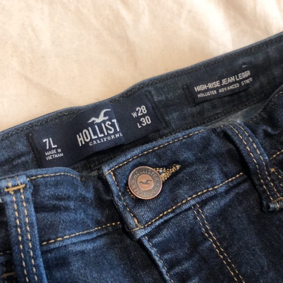 High-Rise Dark Wash Jegging - Picture 2 of 3